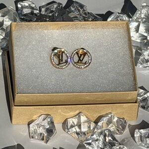 Gold and Silver Designer Inspired Earrings. NEW!